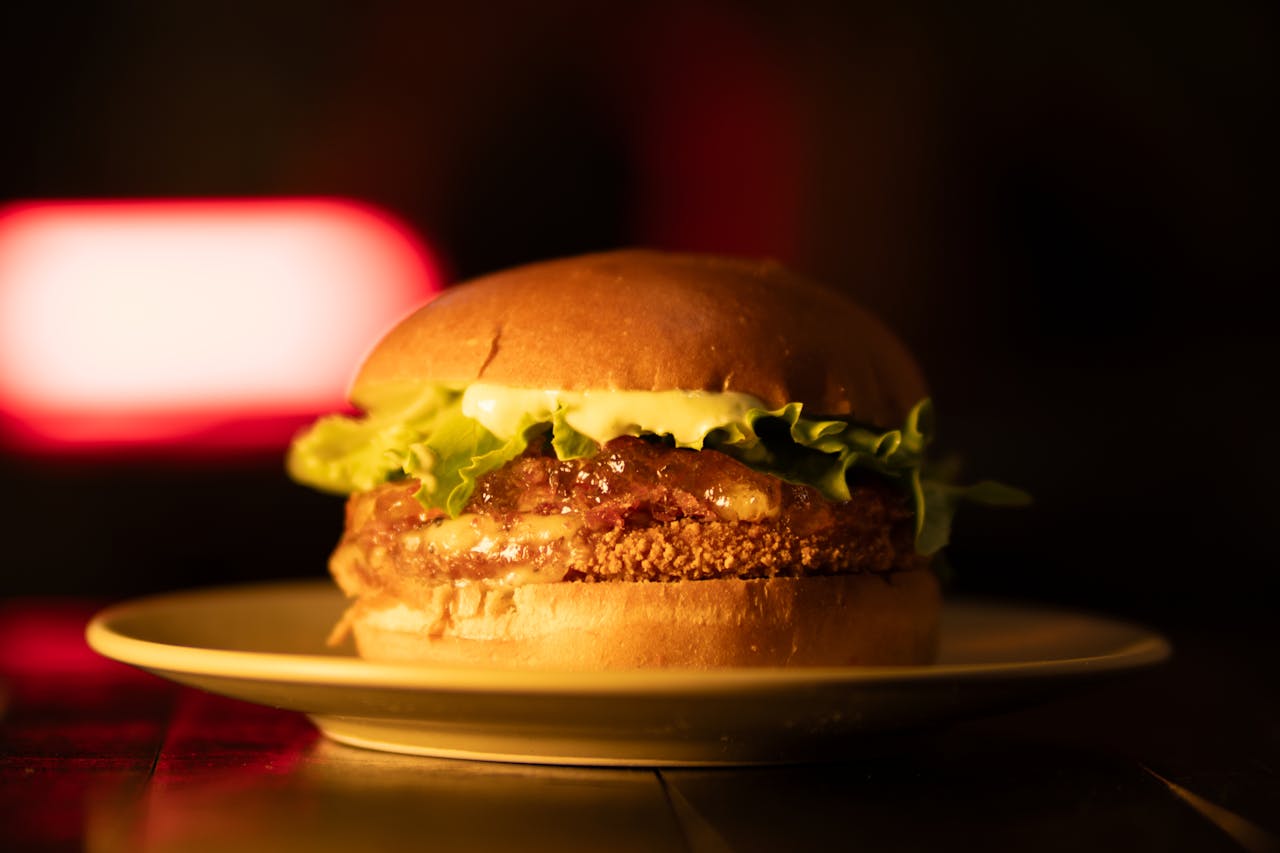 Best burgers in Nairobi - kraft burgers Crispy Chicken Burger